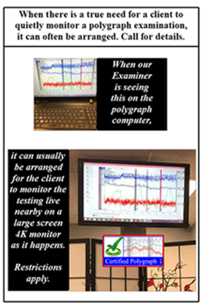 prevent bribery  during a Los Angeles CA polygraph exam 